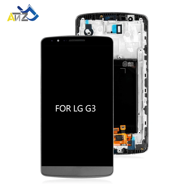 

5.5" For lg g3 screen display D855 D850 D851 D852 Lcd pantalla ekran Touch Digitizer With Frame