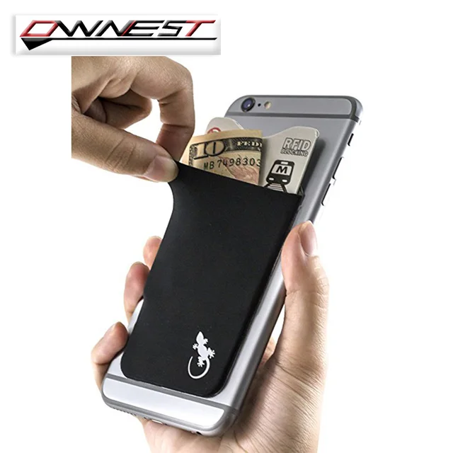Cell Phone Card Holder >> Elastic Stretchy Lycra Cell Phone Wallet Case Credit Id Card Holder Cell Phone Card Holder >> Elastic Stretchy Lycra Cell Phone Wallet Case Credit Id Card Holder