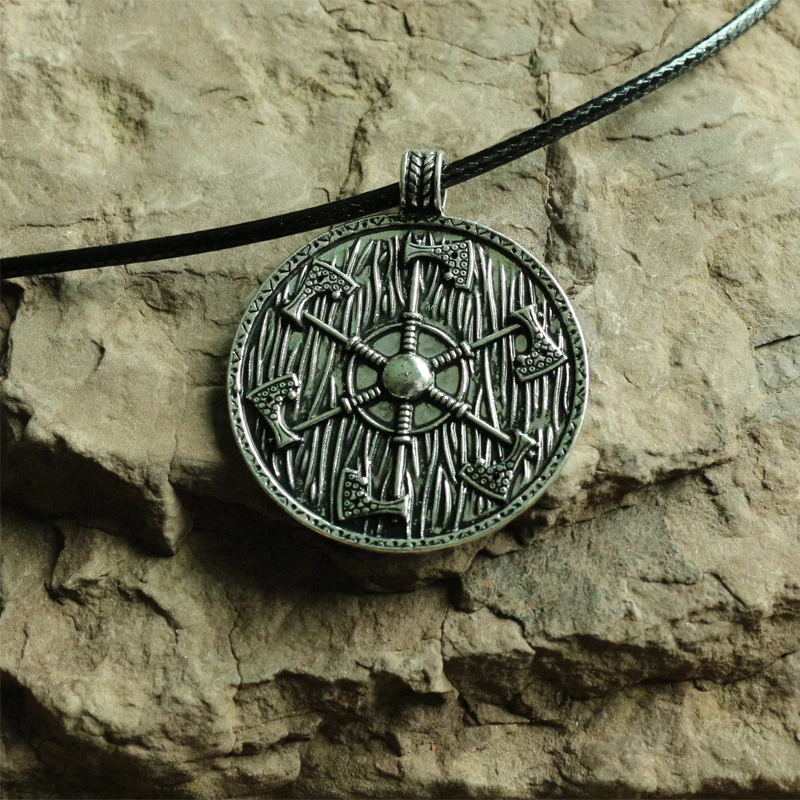 1 шт. lanseis Odin Raven языческий символ кулон викингов мужской скандинавский кулон с богами Кельт Скандинавская Руна ювелирные изделия