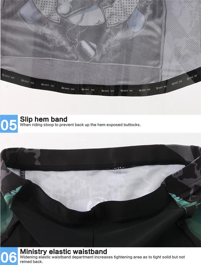 Cycling Jerseys Sets Breathable Bike Clothing (9)