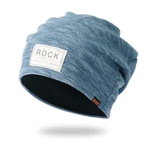 Импортные товары взрыв европейский и американский мужской женский двойной Теплый головной убор рок Ткань трикотажная шапка шляпа Baotou