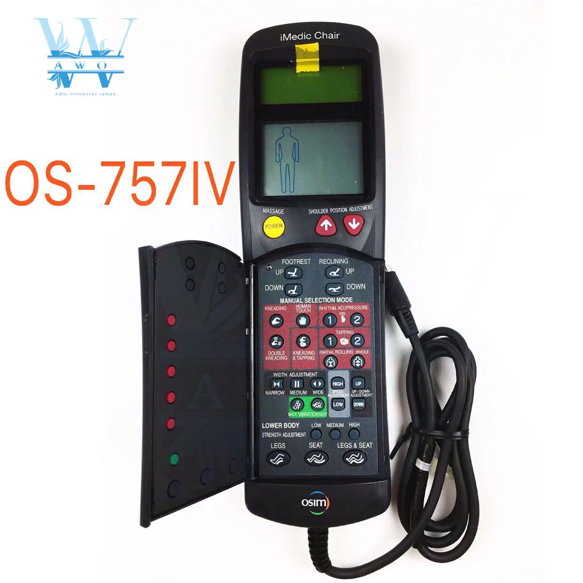 

NEW Remote Control For OSIM Part iMedic Chair OS-757IV OS-757 OS-777 Massage Chair
