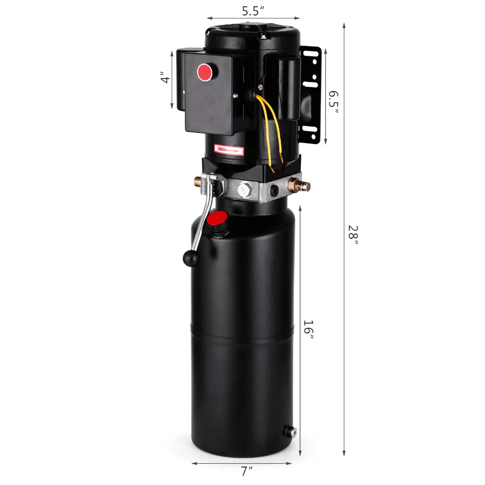 220V CAR LIFT HYDRAULIC POWER UNIT AUTO HYDRAULIC PUMP HEAVY DUTY