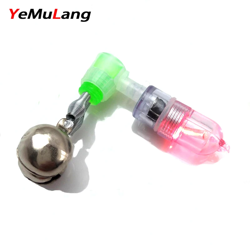 Yemulang 1 قطعة led الليل التوأم جرس جرس الصيد التبعي الصيد تعويم الصيد دغة إنذار للصيد Yemulang 1 قطعة led الليل التوأم جرس جرس الصيد التبعي الصيد تعويم الصيد دغة إنذار للصيد