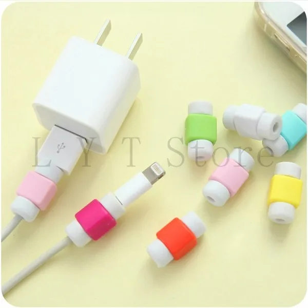 2016 HOT Sale Fashion New USB Cable Earphones Protector Colorful Cover Case For Iphone 4 5 6 Plus For Android 6s s6 note 5 03