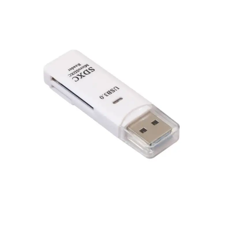 2 в 1 usb 3,0 мульти карта памяти ридер адаптер для SD/TF micro SD pc компьютер Plug and Play