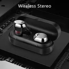 Новинка M9 TWS беспроводные наушники беспроводные Bluetooth наушники с микрофоном супер мини наушники металлический чехол для телефона Xiaomi HuaWei