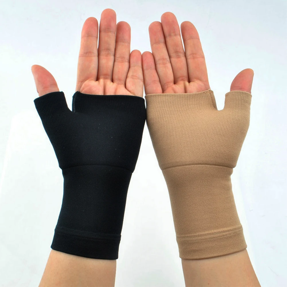 2 шт. тендинит опора для запястий нестабильность перчатки мышц корректор артрита боли в суставах с накатанной головкой медицинские компрессионные рукава