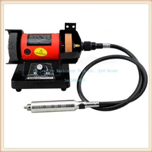 В 220 В Двойное Колесо Шлифовальные \ полировальная машина \ Электрический Настольный шлифовальный станок \ pivots полировальная машина