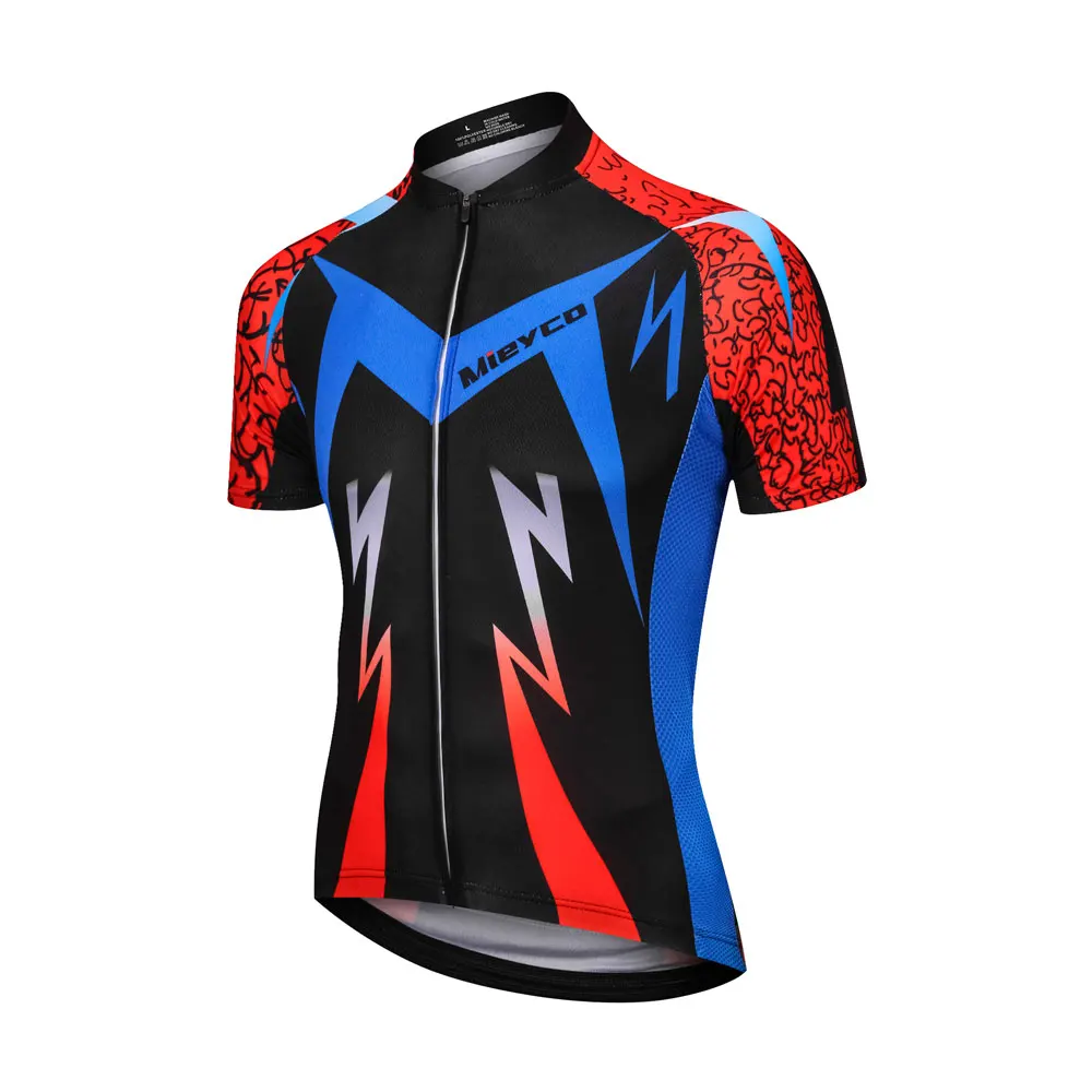 Печать Велоспорт Джерси Best Pro велосипед из полиэстера одежда лето для мужчин быстросохнущая Топ Велосипедный Спорт рубашка комплект - Цвет: 15