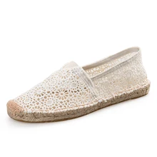 2016 Spring Summer New Women Shoes Fashion Lace Hollow Out Fisherman Shoes Woman Comfortable Shoes Flats