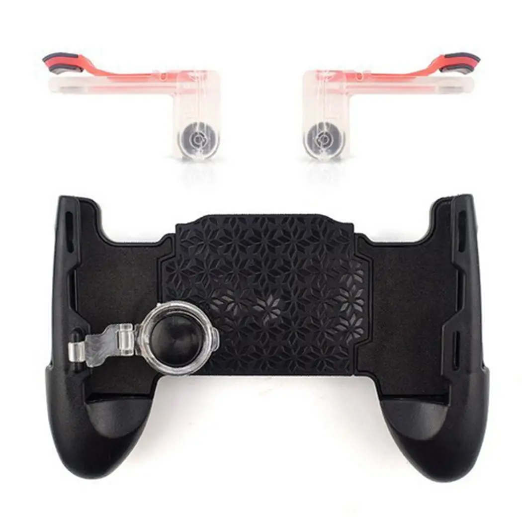 Portable Pubg Mobile Gamepad Pubg Controller for Phone L1R1 Grip with Joystick Trigger L1r1 Fire Buttons for iPhone Android IOS