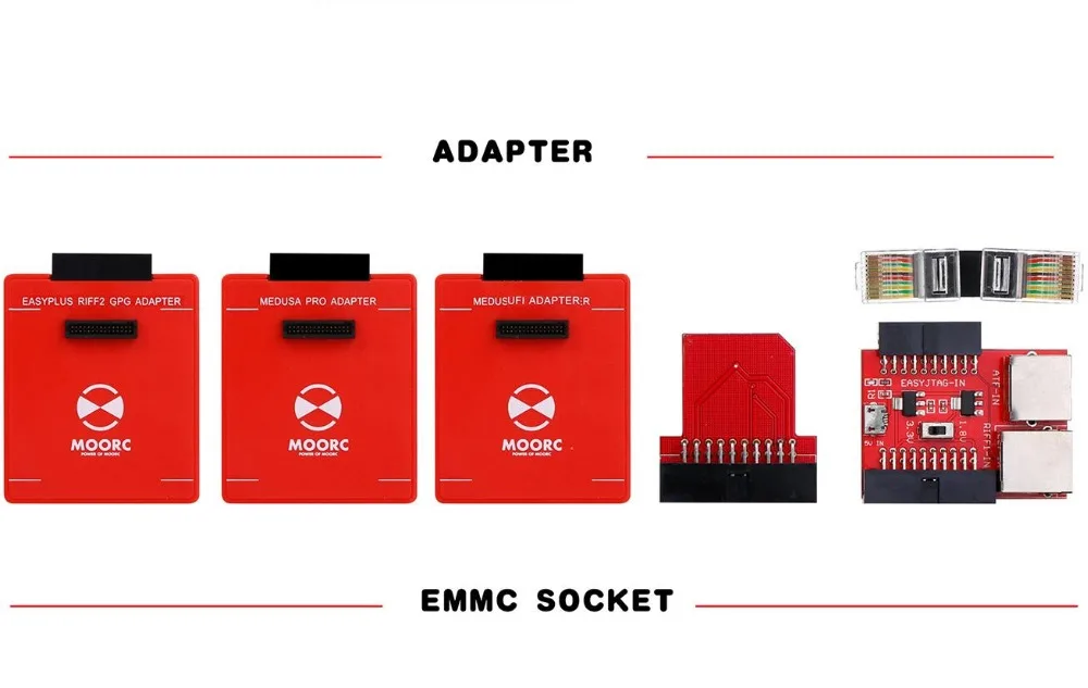 E-MATE X памяти на носителе EMMC Разъем E MATE PRO BOX памяти на носителе EMMC BGA 13 в 1 поддержка 100 136 168 153 169 162 186 221 529 254 легкий JTAG плюс коробка