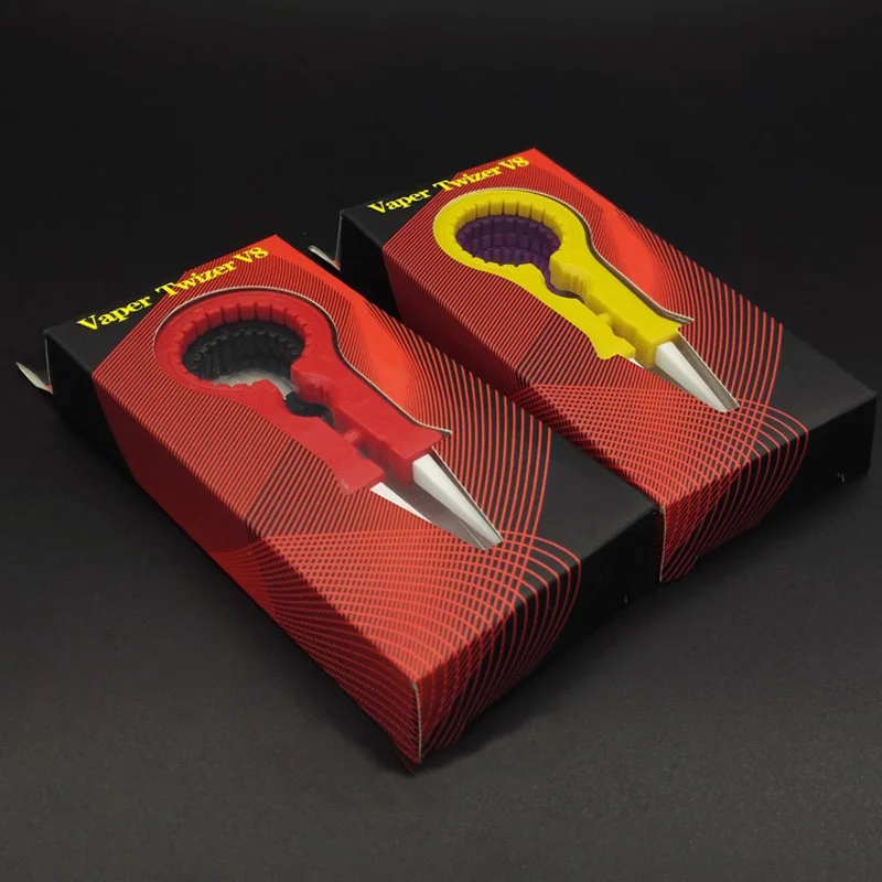 5PCS Newest Vaper Twizer V8 ecig accessories vapor tweezer
