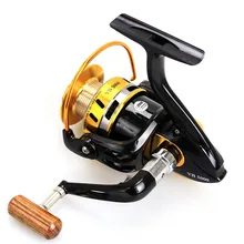 Yumoshi Brand Aluminum Metal Cup Fishing Wheel Line Spinning Fly Fishing Wheels YB Series Metal Rocker Ocean Beach Lake