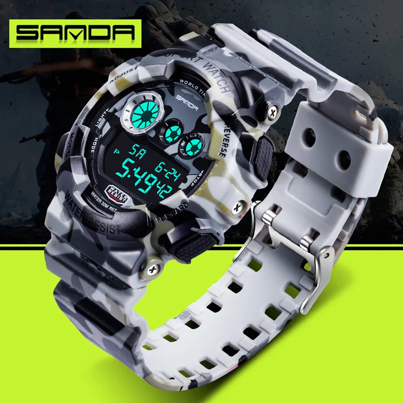 Men's Watch Luxury LED Digital Watch Waterproof Sports Military Watches Military Relogio Masculino reloj deportivo para mujer