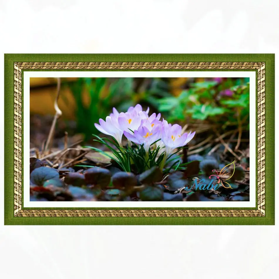 

Square diamond mosaic painting diamond embroidery cross stitch Flower orchid - 3d diy beaded picture beadwork kits 033GG