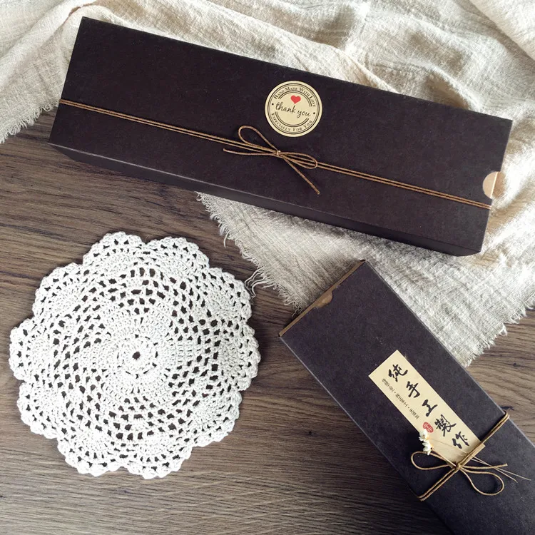 Высококачественная дизайнерская крафт-бумага в восточном стиле, коробка для печенья, макаруна, торта и хлебобулочных изделий, Подарочная коробка ручной работы