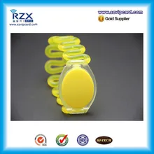 50 шт. 1 K памяти FM1108 чип пластиковый браслет желтый Водонепроницаемый RFID Браслет