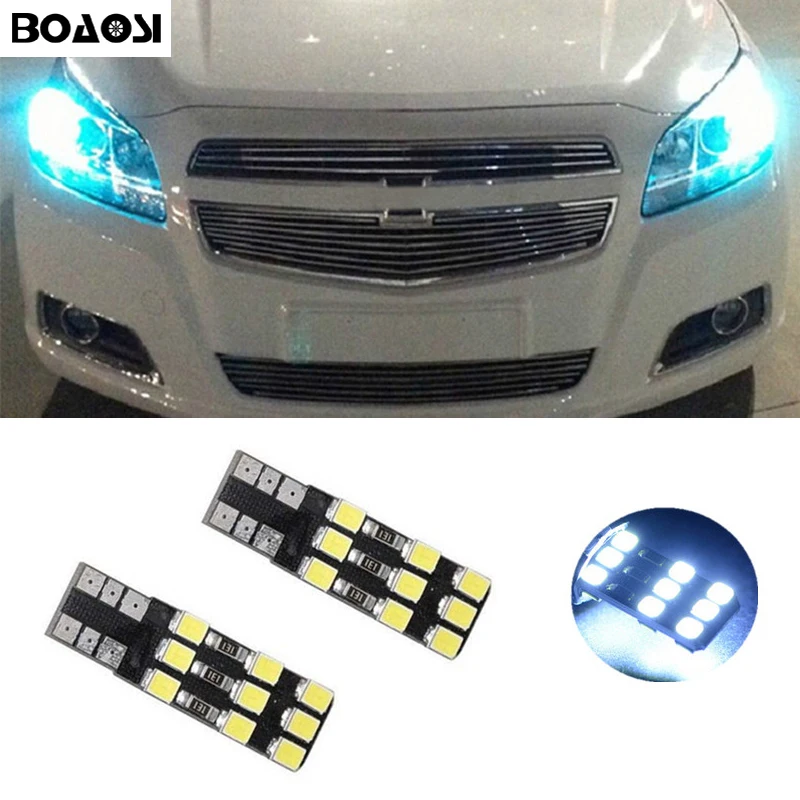 

BOAOSI 2x T10 LED W5W Car LED Samsung Auto Lamp Light Bulbs For Chevrolet Cruze Aveo Captiva Lacetti Sail Sonic Camaro