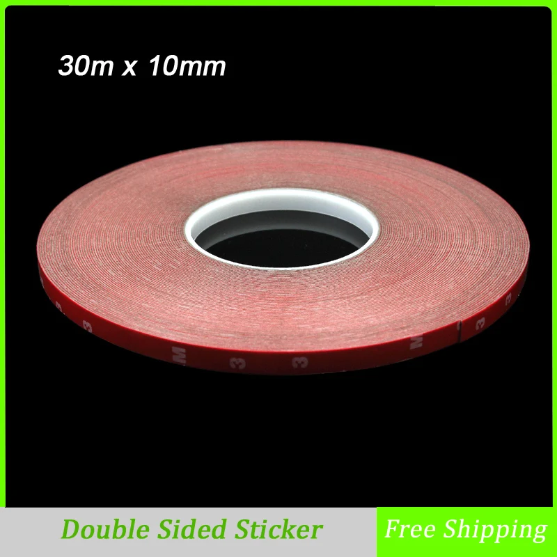 Buy 30m x 10mm Double Sided Tape Acrylic Buy 30m x 10mm Double Sided Tape Acrylic