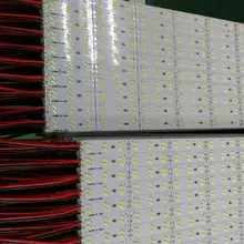 Епистар чипы 144pcs SMD 4014 светодиодный светильник бар doulb ряд Светодиодный жесткой полосы белый 12 V, 100 м/лот