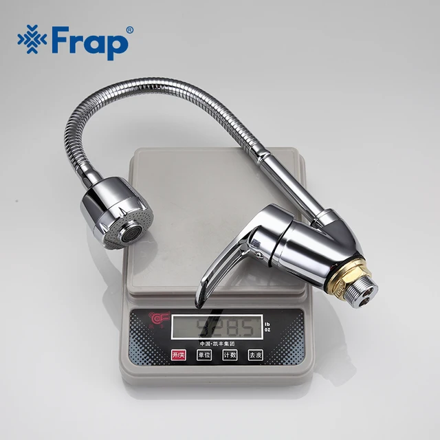 FRAP Solid Kitchen Mixer Cold and Hot flexible Kitchen Tap Single lever Hole Water Tap Kitchen FRAP Solid Kitchen Mixer Cold and Hot flexible Kitchen Tap Single lever Hole Water Tap Kitchen Faucet Torneira Cozinha F43701-B