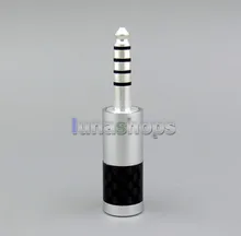 LN006184 Silver Plated 4 4mm Headphone Earphone Adapter For Sony PHA 2A TA ZH1ES NW WM1Z NW WM1A AMP Player