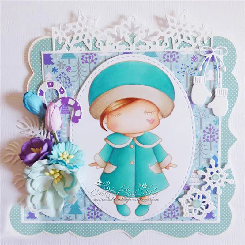 

Naifumodo Mittens Gloves Winter Christmas Metal Cutting Dies New 2019 Crafts Cuts Card Making Album Embossing Stencil