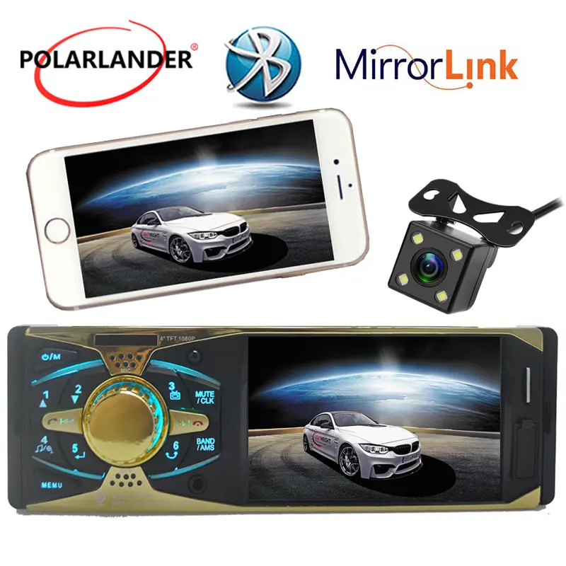 Авто ленты 4 ''дюймовый hp экран автомобиля 12 V Радио bluetooth MP5 Car audio MP4 MP3 аудио