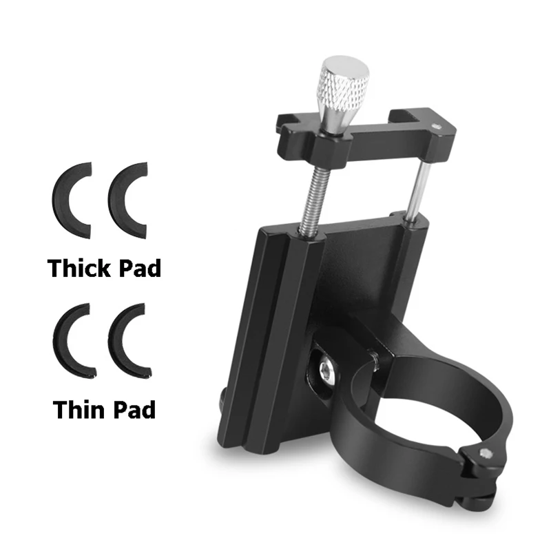 Bicycle Phone Holder Bike Handlebar Clip Stand GPS Mount Bracket For 3.5-6.5inch iPhone Samsung Xiaomi Cell Phone Holder PA0124 (6)