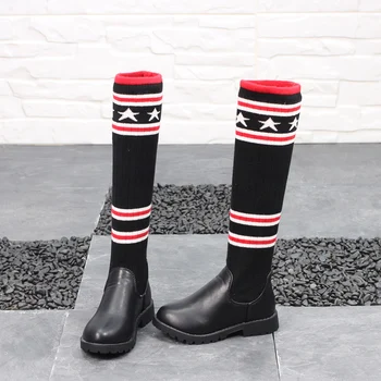 

Mudipanda Girls Winter Boots For Kids Children Shoes Microfiber Slip-on Mid-Calf Fashion Boots Baby Toddler meisjes laarzen