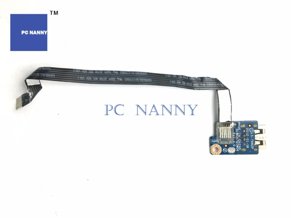 

PC NANNY Original USB port Board with cable For LENOVO G580 G585 LS-7982P WORKS