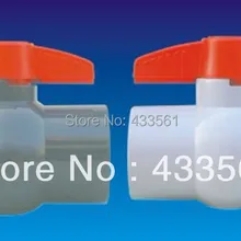 10 штук ПВХ шаровой клапан размер 3/" для водопроводных труб