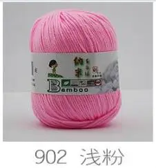 902 1 мяч = 50 г шелк Бархат Детский бархат Bobbi Детская шерстяная пряжа Детская шерсть наномасштаб шерсть - Цвет: 902