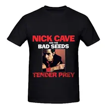 Nick Cave Tender Prey Tracks Mens O Neck Casual T Shirt