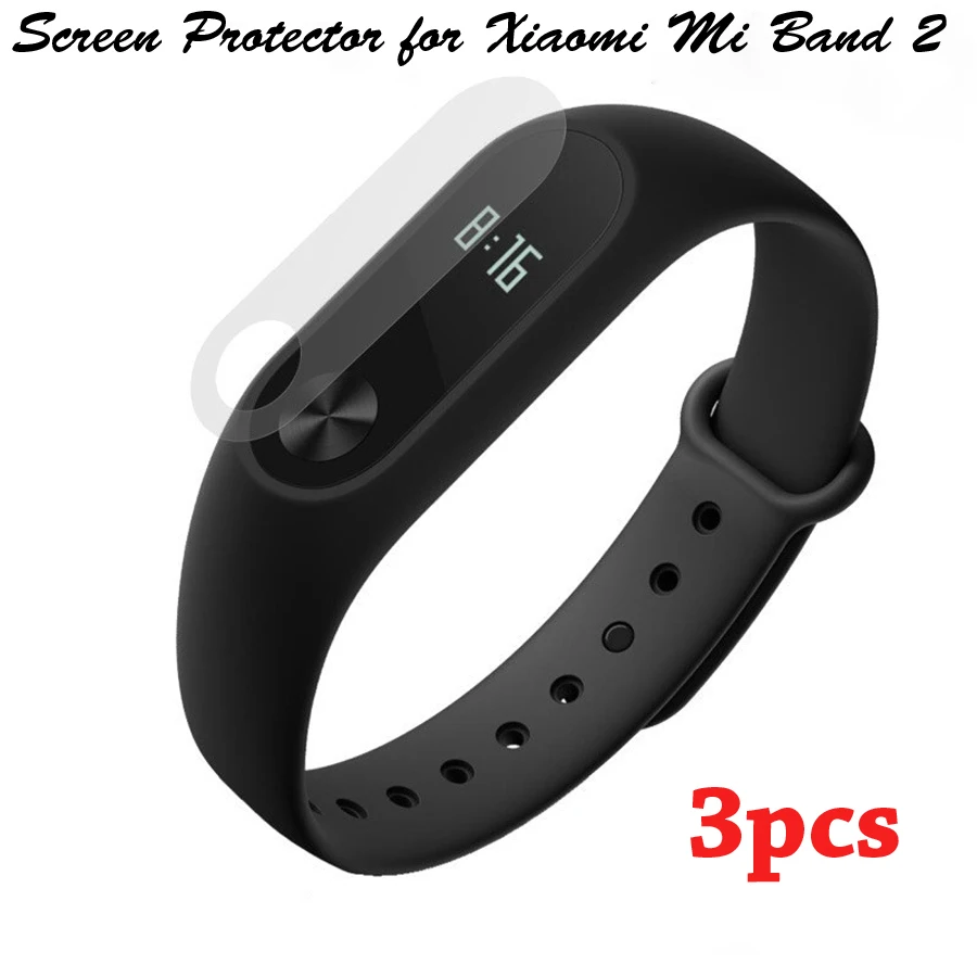 

3pcs/set For Xiaomi Mi Band 2 Ultrathin Scratch-proof Screen Protector Film For Miband 2 Smart Wristband Bracelet Screen Accesso