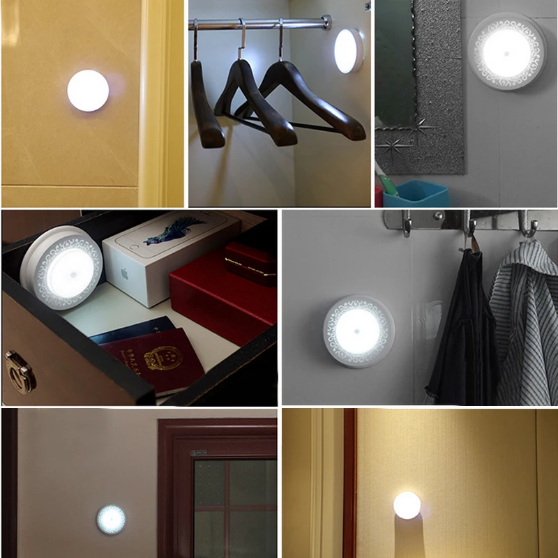 

LED Lamp Light Night Light Motion Sensor Corridor Night Light Infrared Remote Control Body Smart Home Outdoor Room Wardrobe #35