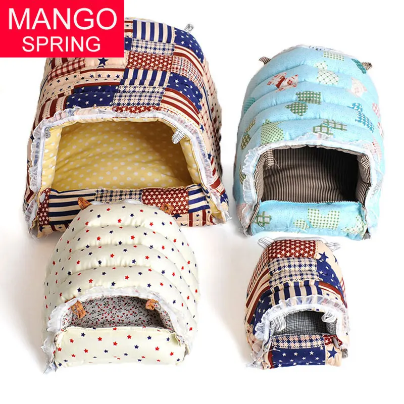 Cat House Zipper Beds Free Shipping Small Animals Cages For Cat Hamster