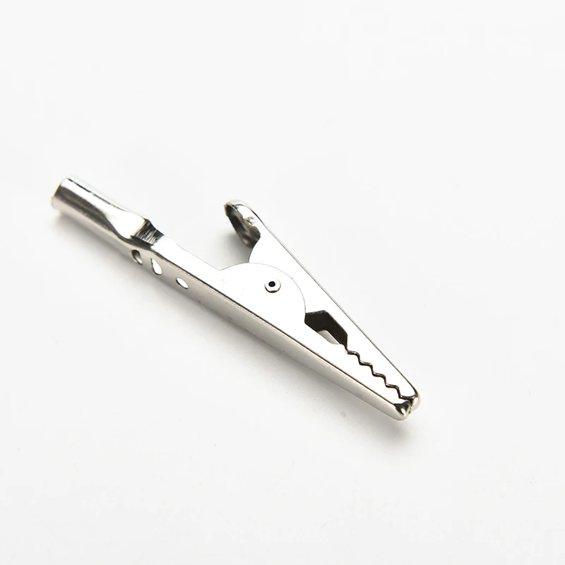 25 Pcs Nickel Plated Alligator Clips Metal Alligator Clip Crocodile