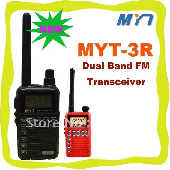 Новое поступление MYT-3R двухдиапазонный VHF: 136-174 МГц и UHF: 400-470 МГц fm-приемопередатчик