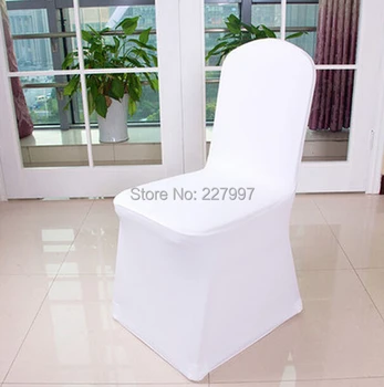 

Free Shipping White Spandex Chair Cover Wedding Chair Covers for Weddings Party Decorations Banquet Hotel 100pcs/lot