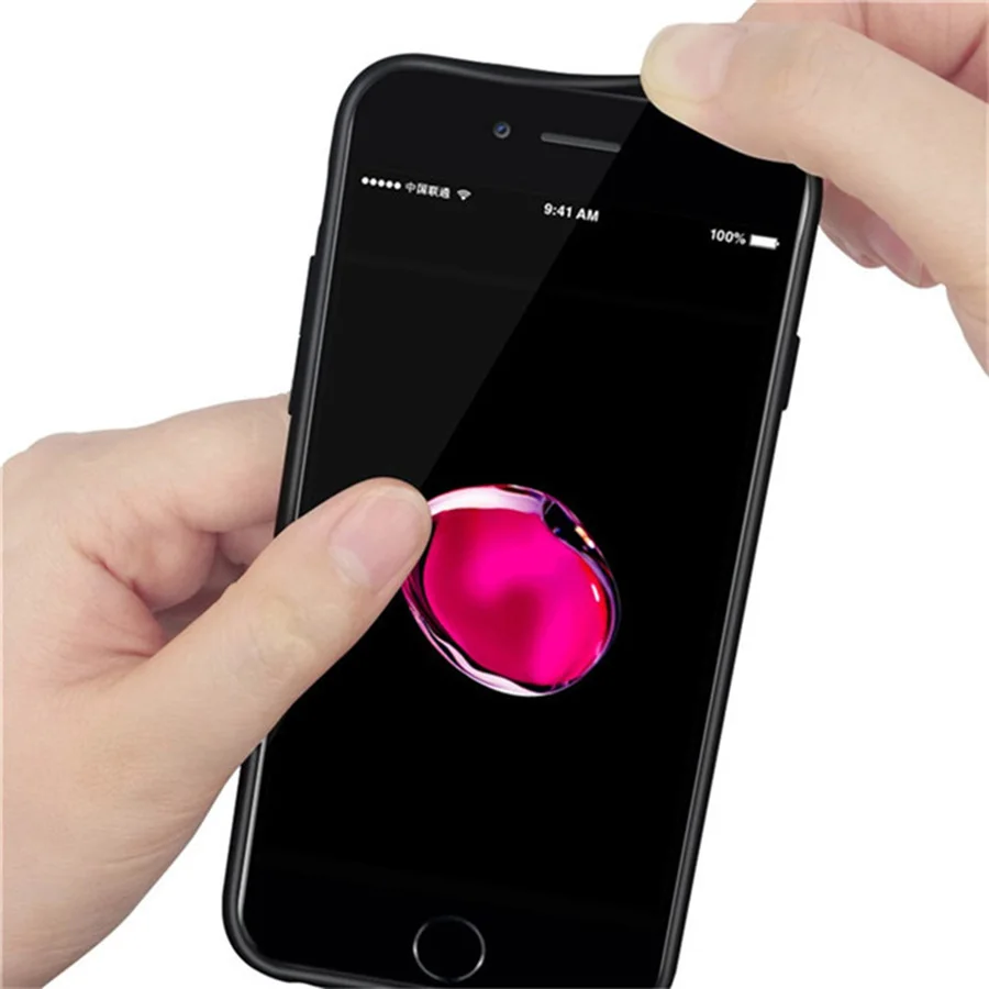 WST Battery Case For iphone 6 6s 7 8 Power Bank Charing Case For iphone 6 6s 7 8 Plus Ultra Slim External Battery Charger Case