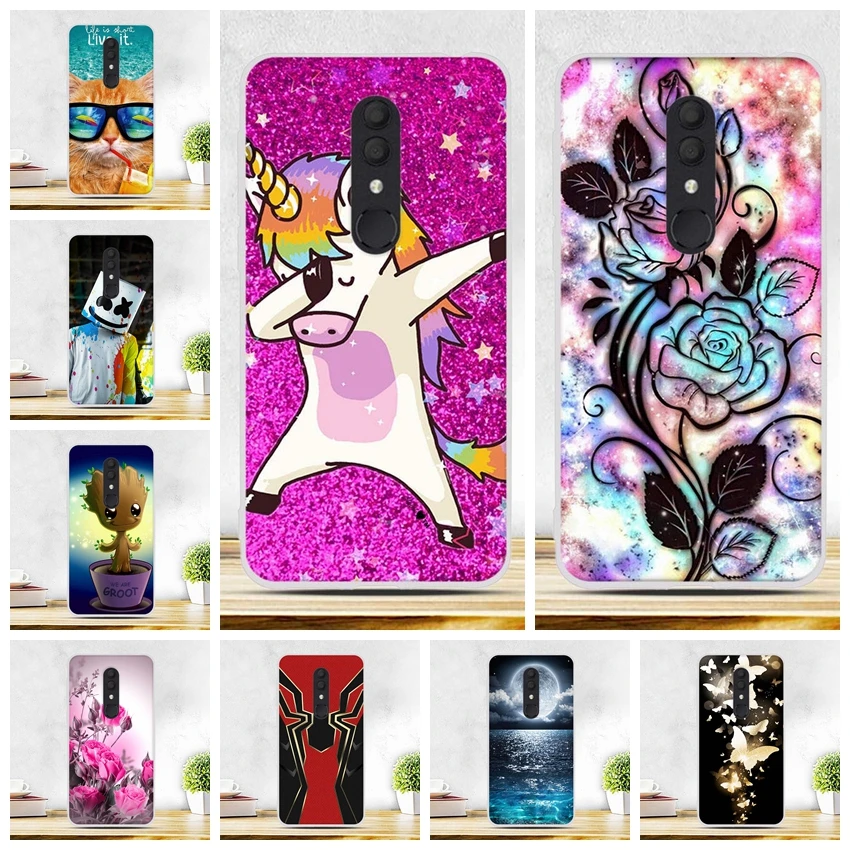 

Case for Coque Alcatel 3 2019 5053Y 5053D 5053K Case Cover Silicone Soft TPU Back Shells Cover for Alcatel3 3L 2019 Phone Cases
