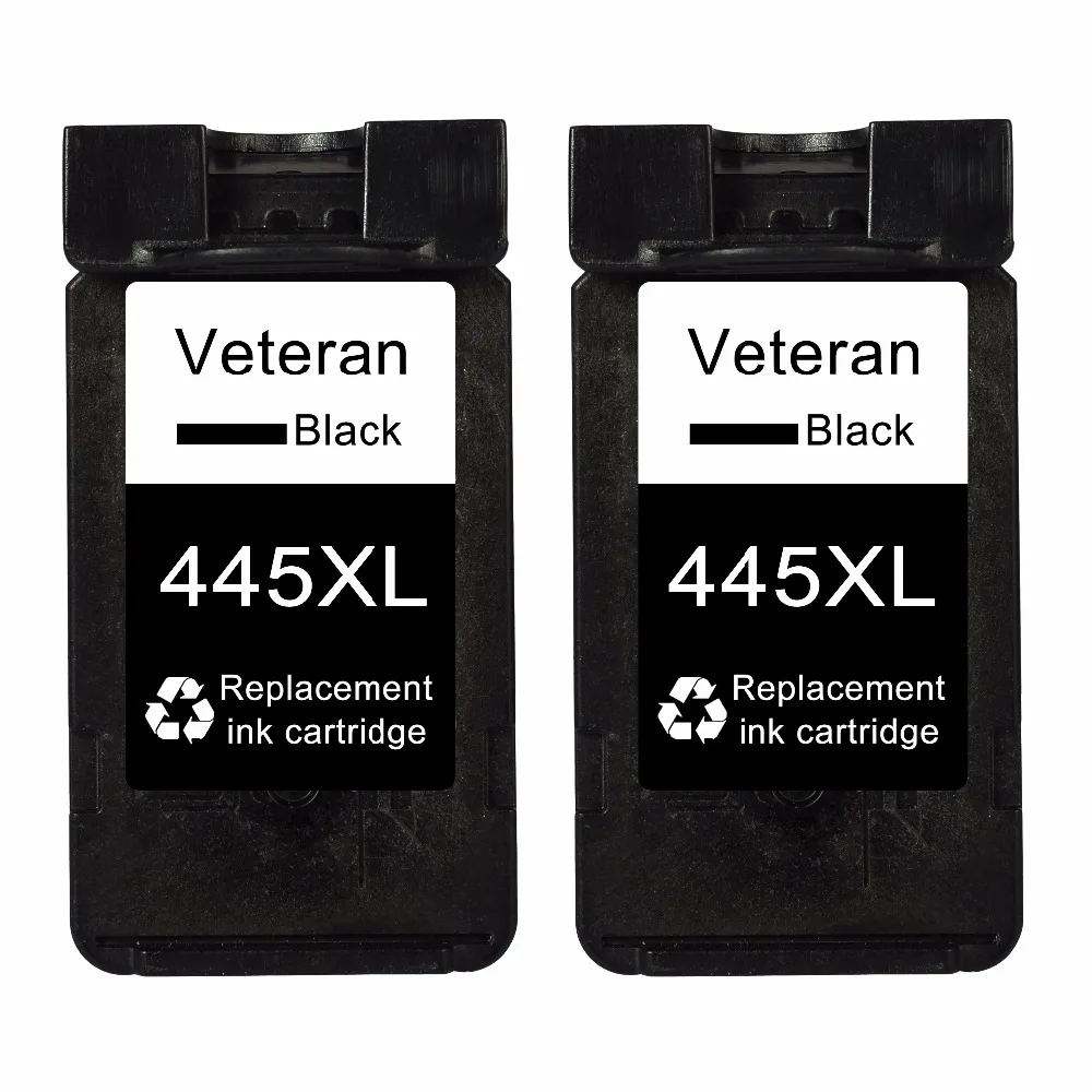 Veteran заправка PG445 совместимый с чернильным картриджем Canon PG 445 для принтера Pixma MG2540
