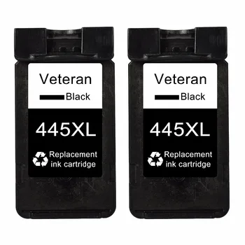 

Veteran Refill PG445 compatible for Canon ink cartridge PG 445 PG-445 for Pixma MG2540 MX494 MG2440 MG2940 MG2942 MG2924 printer