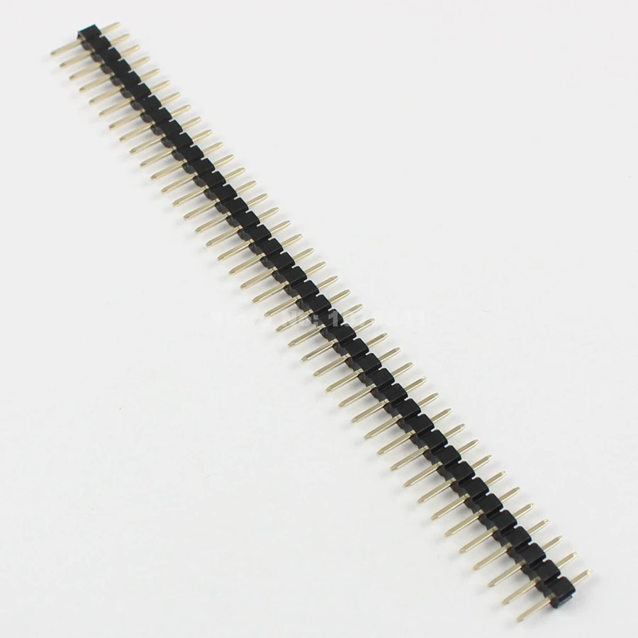 

20 Pcs Per Lot 2mm 2.0mm Pitch 40 Pin Male Single Row Straight Pin Header Strip