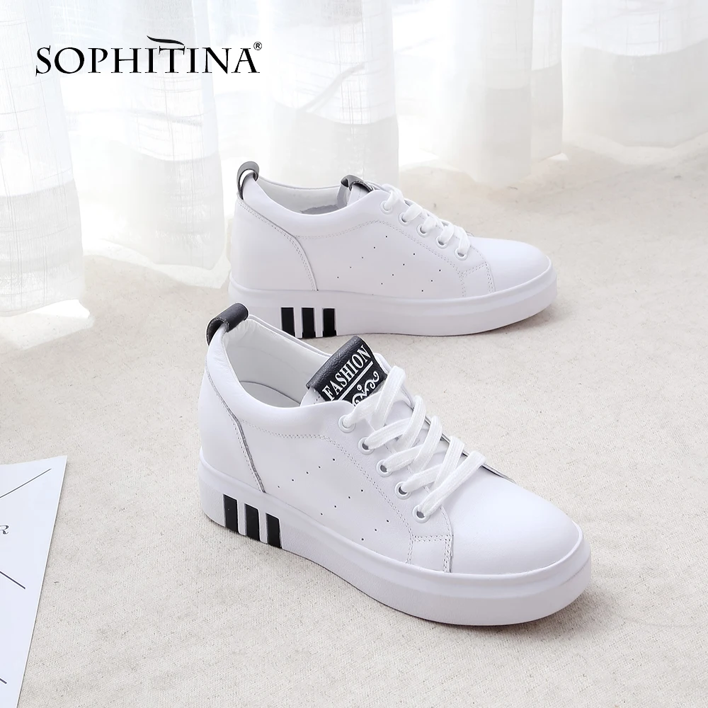 SOPHITINA/2019 г. Новое поступление высококачественная повседневная женская обувь из