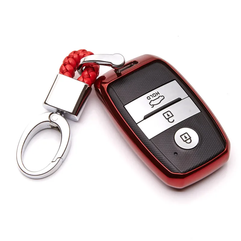 

TPU Car Key Cover Case For KIA Rio 3 Sportage R Ceed Sorento Cerato K2 K3 K4 K5 KX3 KX5 KS3 Optima 2017 2018 Soul Forte Picanto