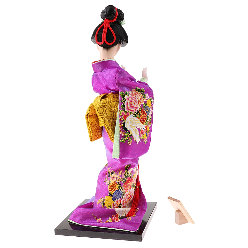 New Arrivals Japanese Geisha Kimono Doll Ornaments Crafts Home Decoration Collectibles Birthday Xmas Gift for Kids Children